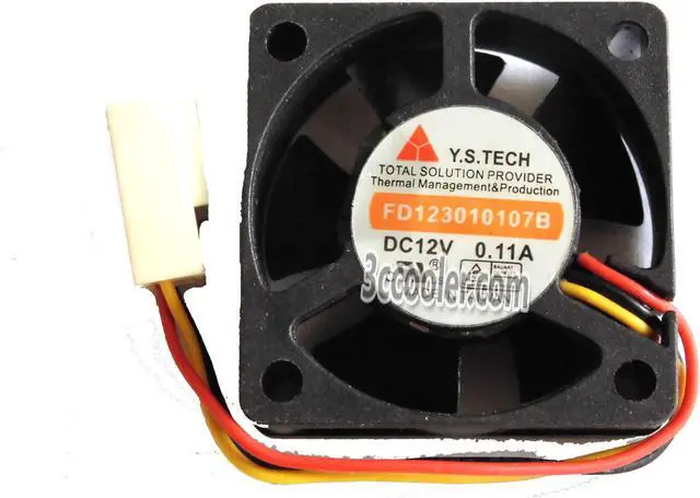 Main image of Y.S.TECH 3010 30*10mm FD123010107B 12V 0.11A 3 Wires 3 Pins Case fan 3cm mini cooler