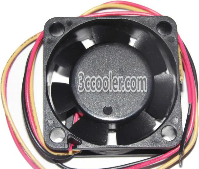 Alt view image 2 of 2 - Y.S.TECH 4015 40*15mm FD124015HB 12V 0.16A 3 Wires Case fan 4CM mini cooler