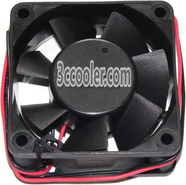 Alt view image 2 of 2 - Y.S.TECH 6025 60*25mm FD246025HB 24V 0.09A 2 Wires Case fan 6CM cpu cooler