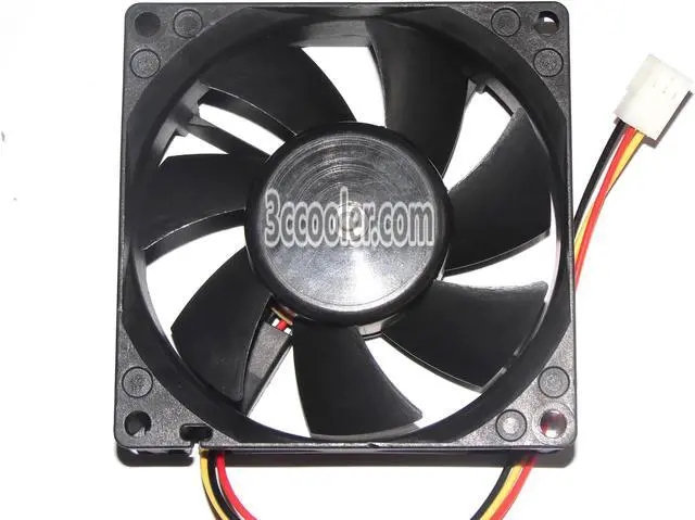 Alt view image 2 of 2 - Panaflo 8025 80*25mm FBA08A24H FH6-1618 24V 0.15A 3 Wires 3 Pins Case fan 8CM inverter cooler