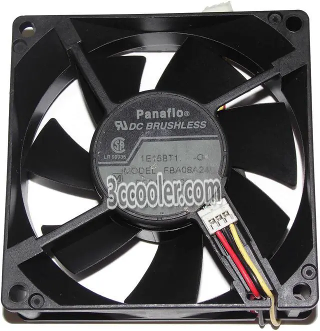 Main image of Panaflo 8025 80*25mm FBA08A24L 24V 0.09A 3 Wires 3 Pins Case fan 8CM inverter server cooler