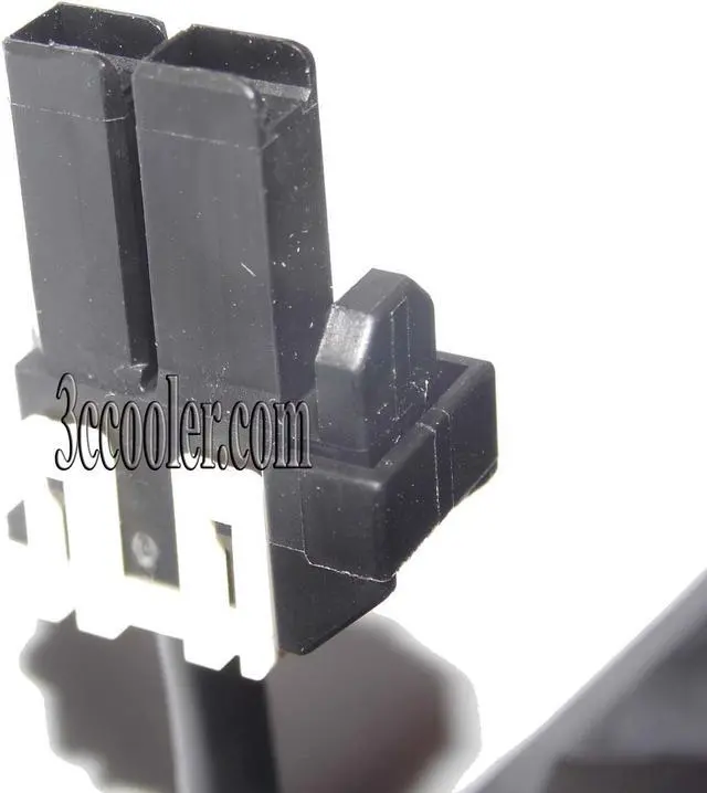 Alt view image 2 of 3 - Original Melco 9CM 90*25mm MMF-09D24TS RN3 24V 0.19A 2 Wires 2 Pins inverter Fan for PLC ABB Yaskawa device