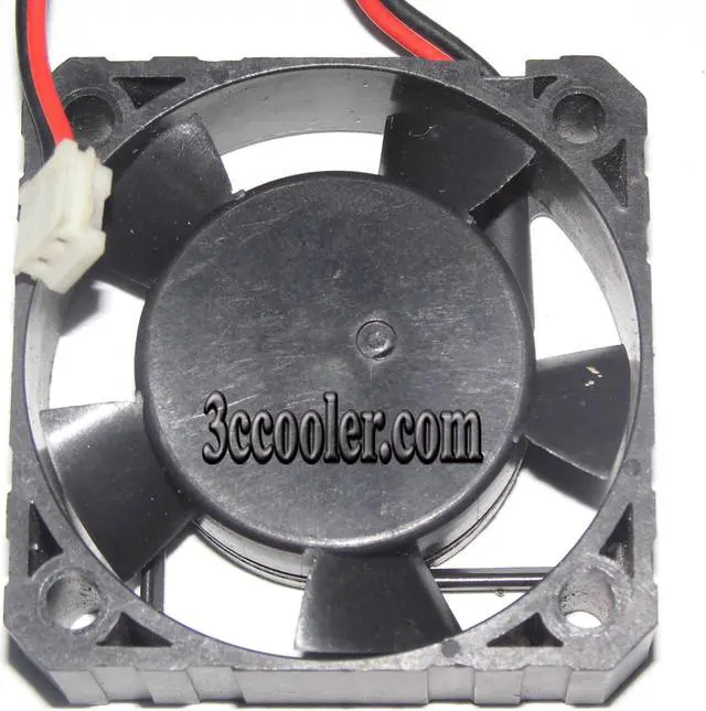 Alt view image 2 of 2 - UC FAN 4CM F412R-24MB Balls Bearing Axial Fan with DC24V 2 Wires 2Pins Connector