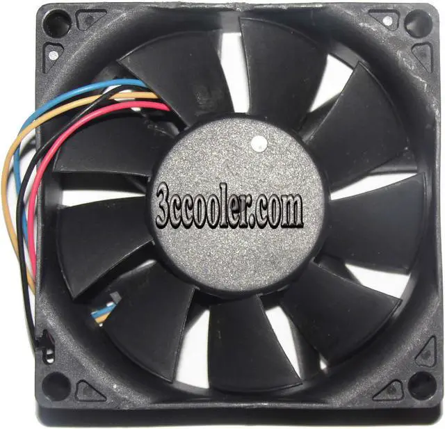 Alt view image 2 of 7 - MAGIC 80*25mm 8CM MGT8012UB-W25 12V 0.66A 4 wires Case fan cpu cooler