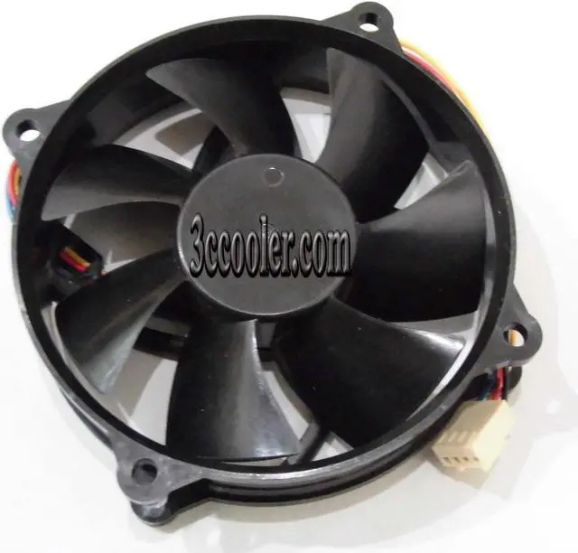 Alt view image 2 of 2 - MAGIC 9225 MGT9212UR-W25 Circular Cooling fan with 12V 0.54A 4-wires 4 pairs of hole
