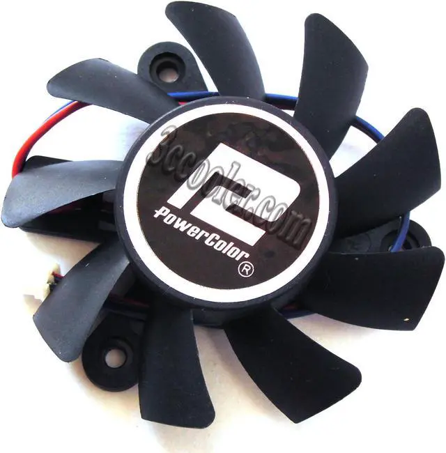 Alt view image 2 of 2 - Power Logic PLA07015D12HH-1 12V 0.3A 2 wires 2 pins vga fan graphics card cooler