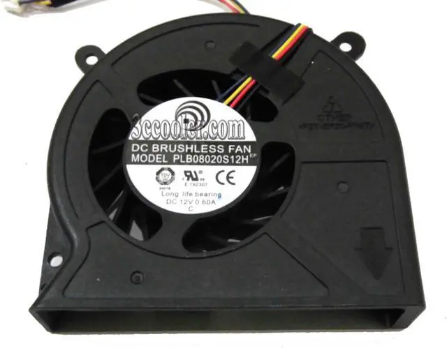Main image of Orignal Power Logic PLB08020S12H 12V 0.6A 4 wires 4 pins Blower fan