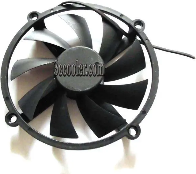 Alt view image 2 of 2 - Original power Logic PLA09215D12M 12V 0.35A 3 wires 3 pins circular vga fan Graphic Card fan