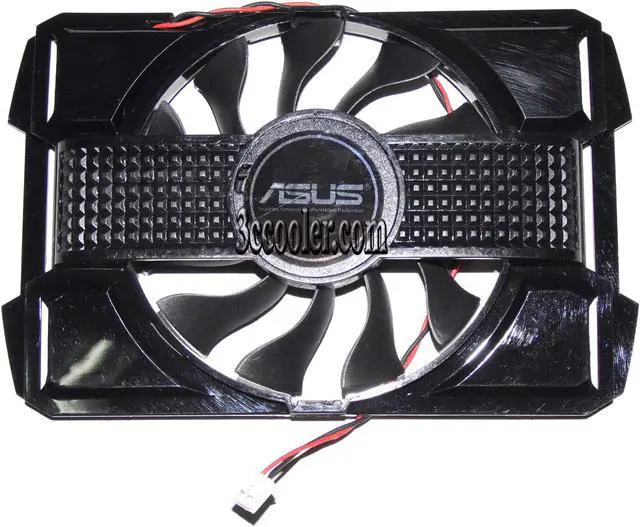 Main image of EVERFLOW R128015SM 12V 0.25A 2 wires 2 pins Black bracket vga fan graphics card cooler
