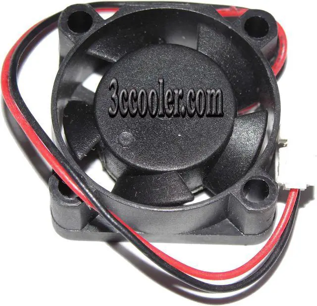 Alt view image 2 of 2 - Young Lin 25mm*10mm 2.5cm DFS251012M 12V 1.3W 2 wires 2 pins micro fan switch / Hard disk cooler