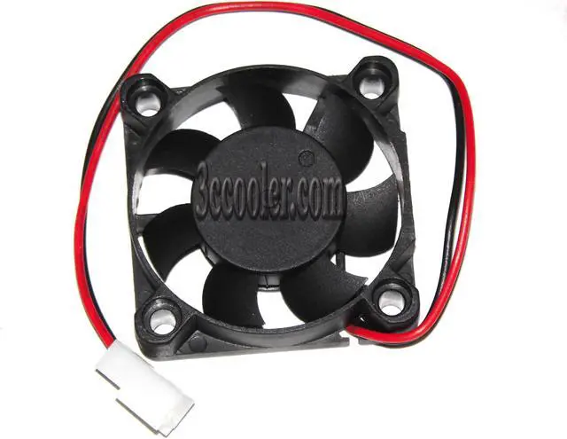 Alt view image 2 of 2 - Young Lin 40*10mm 4CM DFS401012H 12V 1.2W 2 wires 2 pins Micro Case Fan switch / Hard disk cooler