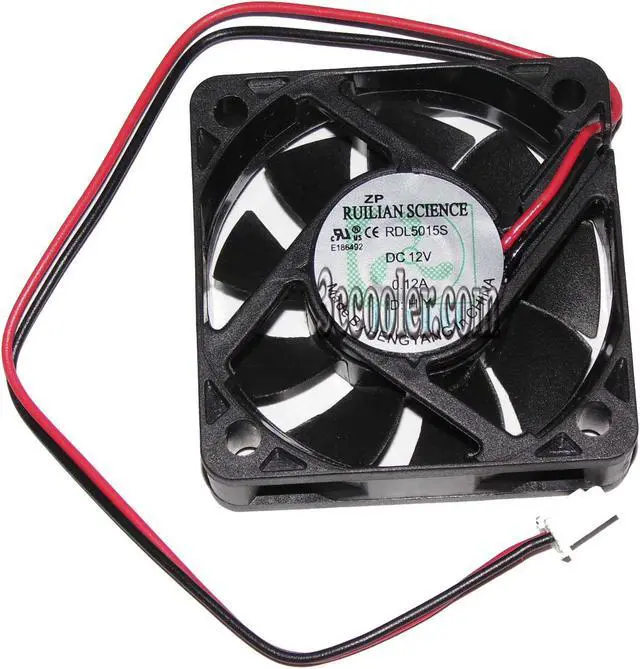 Main image of XFan 50*15mm 5CM RDL5015S 12V 0.12A 2 wires 2 pins case fan router/switch cpu cooler