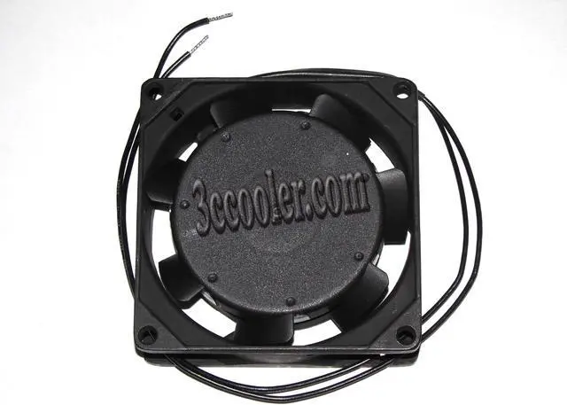 Alt view image 2 of 3 - SANJUN 8025 SJ8025HA1 110V~120V 0.14/0.12A 2 Wires AC square Cooling fan