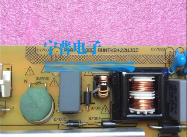 Alt view image 2 of 2 - Power Supply driver Board RUNTKB422WJQZ JSL1060-003 for sharp LCD-40M3A