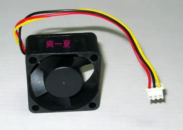Alt view image 2 of 2 - Sunon 40*20MM HA40201V3-Q000-C99 DC 12V 0.72W 3 Wires 3 pins 4CM case fan for server & inverter