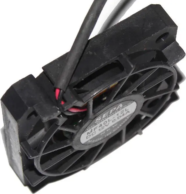Alt view image 2 of 3 - SEPA 40*10mm 4CM MF40L-12L 12V 0.04A 2 Wires Micro fan Switch router cooler