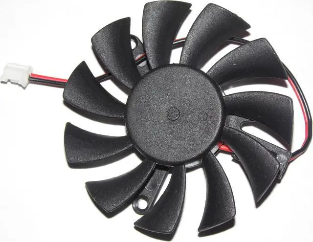 Alt view image 3 of 3 - T&T 6010M12S ND1 12V 0,15A 2 wires 2 pins Frameless vga graphics card cooler fan