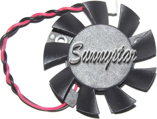 Alt view image 3 of 3 - ARX FS1240-A1042A 4FL 12V 0.13A 2 Wires 2 pins frameless vga fan graphics card cooler