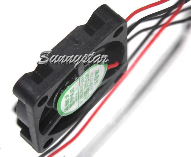 Alt view image 2 of 3 - YONGlIN 3CM 30*06mm DFS300612M 12V 1.2W 2 Wires 2 pin micro fan for switch router cpu