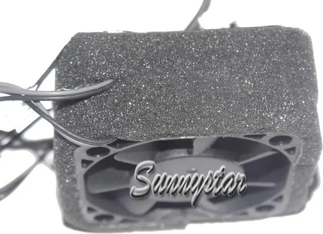 Alt view image 2 of 3 - Pairs T&T 4CM 40*10mm 4010M24S NDD Square Cooling Fan with 24V 0.09A 3-wires 3 Pins Case fan inverter cooler