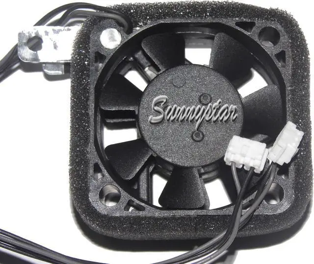 Alt view image 3 of 3 - Pairs T&T 4CM 40*10mm 4010M24S NDD Square Cooling Fan with 24V 0.09A 3-wires 3 Pins Case fan inverter cooler