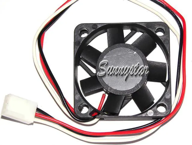 Alt view image 2 of 2 - SUNON 4CM 40*10mm KDE0504PFV1 11.MX.AR.GN square Cooling fan with 5V 1.2W  3Wires 3 Pins Case fan