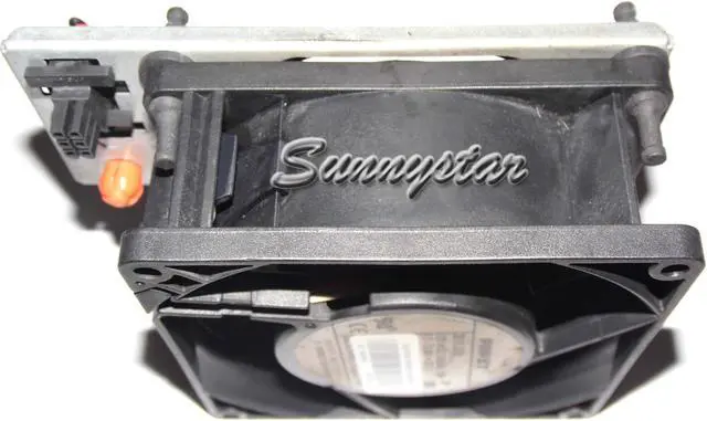 Alt view image 3 of 3 - ebmPAPST 9038 3212 J/2N square Cooling fan with Iron-Frame 12V 630mA 7.6W