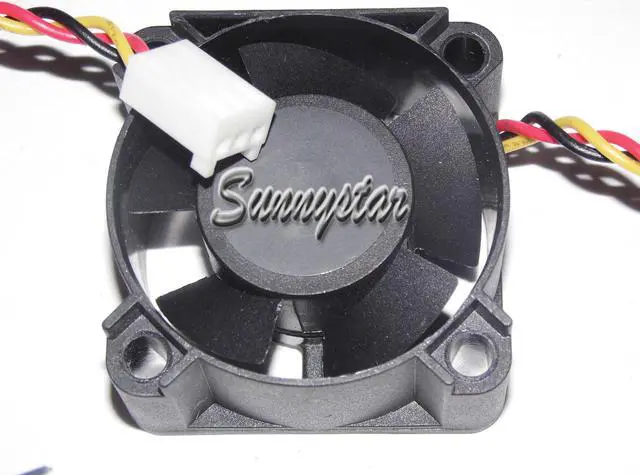 Alt view image 2 of 2 - SUNON 40*20mm KDE1204PKVX  12V 1.6W 3-Wires 3 Pins case fan for switch cpu