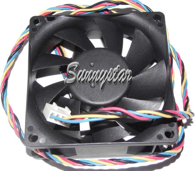 Alt view image 2 of 2 - Square Cooler of SUNON 7025 PF70251VX-Q000-S99 with 12V 3.7W 4-Wires 4 Pins case fan cpu cooler