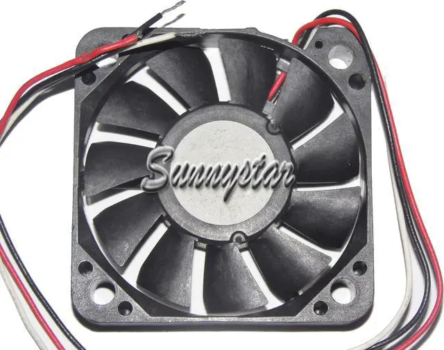 Alt view image 2 of 2 - DC Square Cooler of NMB 50*10mm 2004KL-04W-B59 with 12V 0.14A 3-Wires Case fan