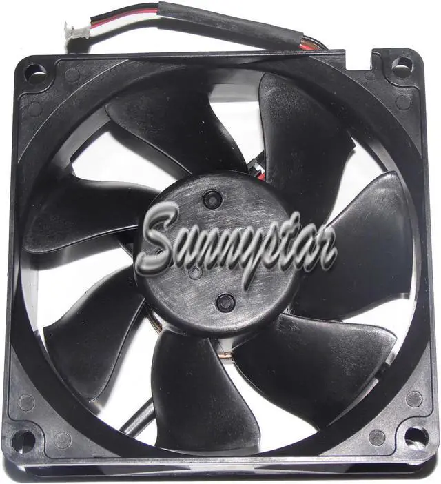 Main image of DC Square Cooler of NMB 80*25mm 3110RL-04W-S59 with 12V 0.33A 3 wires 3 pins case fan cpu cooler