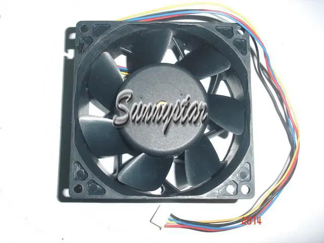 Main image of DC square Cooler of Delta 9038 QFR0924UHE with 24V 0.75A 4-Wires 4 pins inverter converter fan