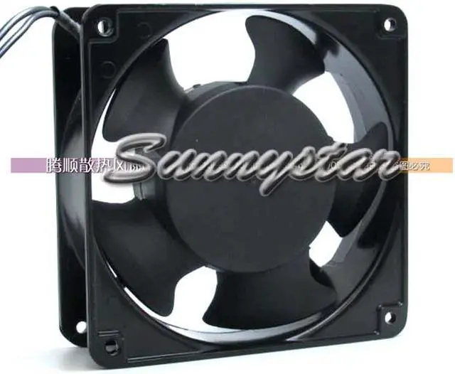 Alt view image 3 of 3 - 12CM AC Cooler of YL12038HSL with AC/220~240V 18(W) 50/60(Hz) 2600-2900(R/min) 2.58/3.15(M3/min) 42/45(dB-A) For IPC case Cabinet case