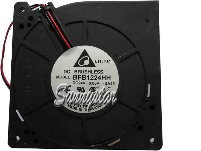Main image of Delta 12032 BFB1224HH 24V 0.8A 2Wire DC Centrifugal Fans,Blower Fan,Server Fan,Cooling Fan