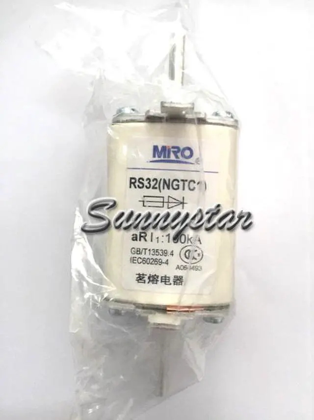 Alt view image 2 of 3 - MRO (NGTC1) RS32 250A aR 690V/660V ceramic square tube fast blow fuse