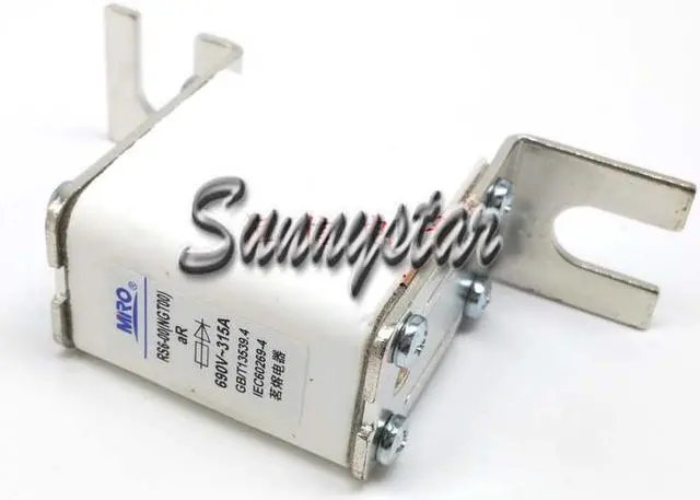Alt view image 2 of 3 - RS6-00 NGT00 HLS00 690V~80A aR Spiral-style ceramic square tube