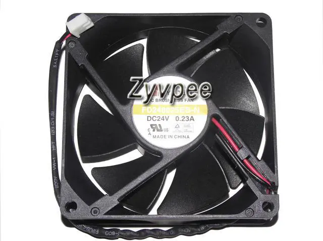 Main image of Y.S.TECH 8025 FD248025EB-N 24V 0.23A 2 Wire 2 pins 8cm inverter Cooler fan