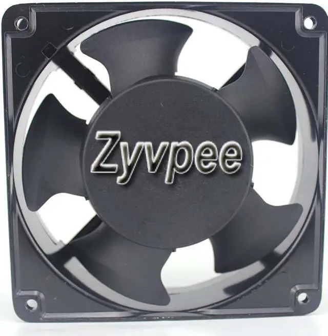 Alt view image 4 of 4 - DC square Cooler of 12038 SUNON SP100A 1123XBT.GN with 115V~50/60Hz 0.26/0.24AMP Aluminum Frame