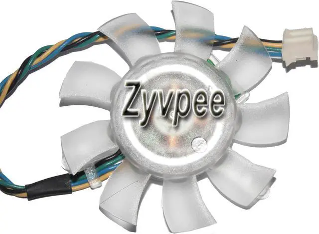 Alt view image 2 of 2 - MAGIC MGT5012LR-W10 12V 0.08A 4 Wires 4 psin vga fan video fan,graphics card cooler