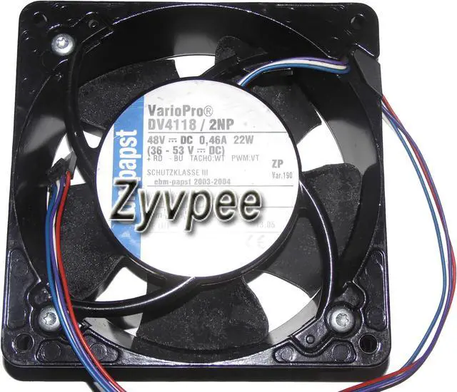 Main image of ebmPAPST 12038 VarioPro DV4118/2NP 48V 0.46A PWM 22W IP54 Waterproof Fan,12cm case fan power cooler