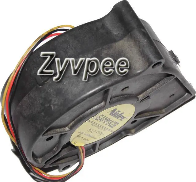 Alt view image 2 of 3 - Blower Cooling Fan of NIDEC 7530 D07F-24SS1 with  24V 0.16A 3-Wires