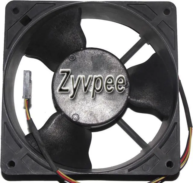 Alt view image 3 of 3 - Square Cooling Fan of NIDEC 12038 B34262-71 38746-007 with 12V 0.8A 3-Wires 5pin