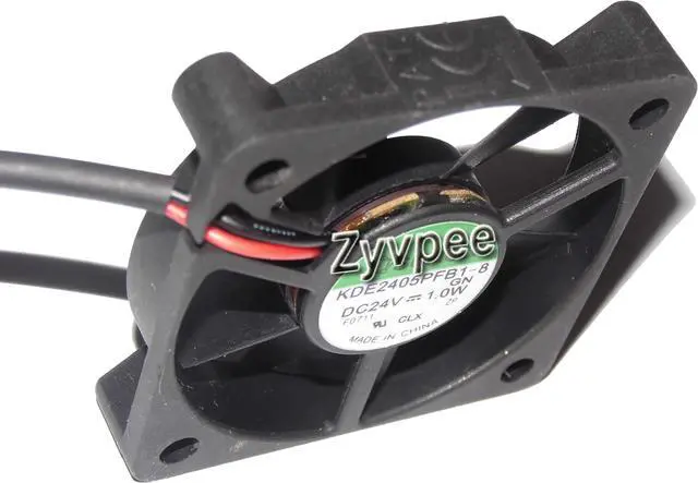 Alt view image 2 of 4 - SUNON 50x10mm KDE2405PFB1-8 24V 1.0W 2 Wires DC Case Fan,inverter fan, 5cm cpu cooler