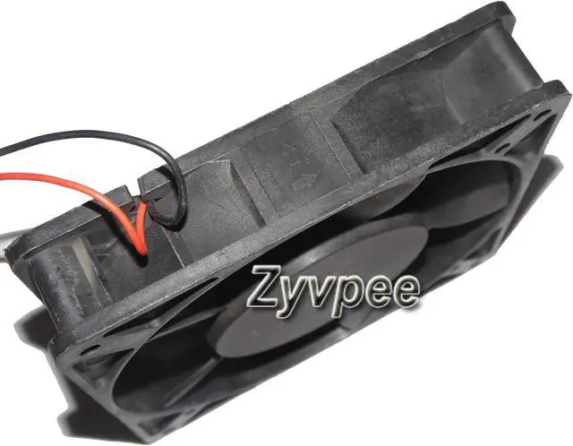 Alt view image 2 of 3 - DC Square Cooler of NMB 12025 4710PL-04W-B20 with 12V 0.1A 2-Wires