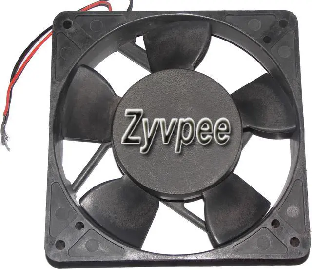 Alt view image 3 of 3 - DC Square Cooler of NMB 12025 4710PL-04W-B20 with 12V 0.1A 2-Wires