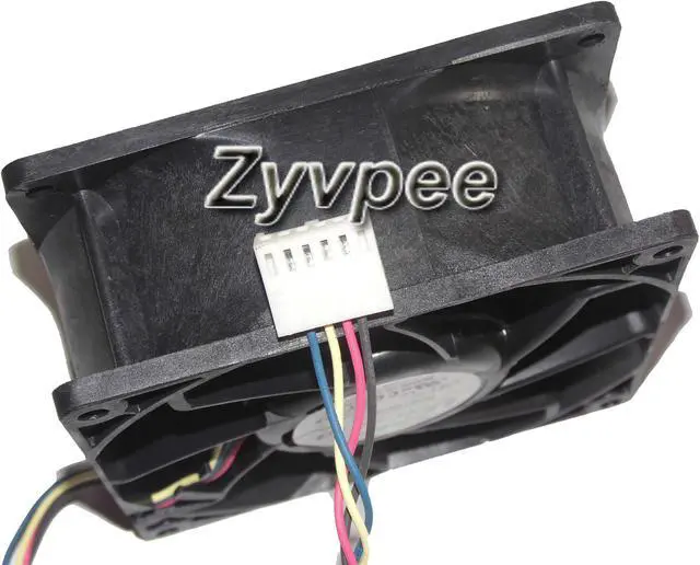 Alt view image 3 of 4 - Square Cooling Fan of NIDEC 9238 V92E12BUA7-07 T10A3 with 12V 3.24A 4-Wires