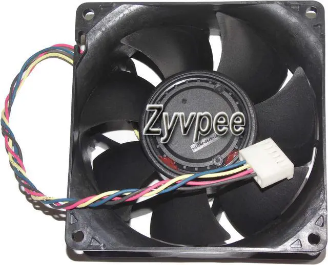 Alt view image 4 of 4 - Square Cooling Fan of NIDEC 9238 V92E12BUA7-07 T10A3 with 12V 3.24A 4-Wires