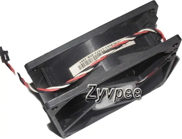 Alt view image 2 of 3 - Delta 9232 EFC0912BF 12V 0.6A 3 wires 3 pins 9cm case fan C8563 For Dell Poweredge 1400SC Server