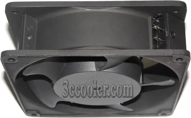 Alt view image 2 of 3 - SANJUN/Zyvpee 120*38MM SJ1238HA2 220~240V 50/60Hz 0.13A 2 Pins  12CM AC fan Cabinet fan UPS fan inverter cooler