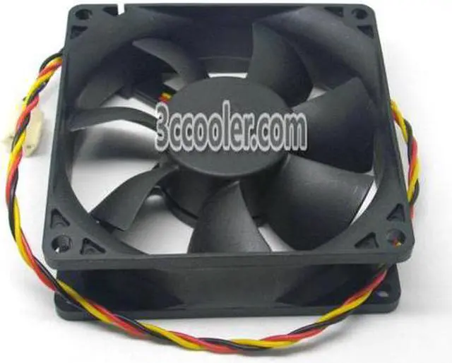 Alt view image 2 of 2 - Foxconn 8025 80*25mm PV802512L 12V 0.2A 3 Wires 3 Pins Case fan 8CM Server cpu cooler